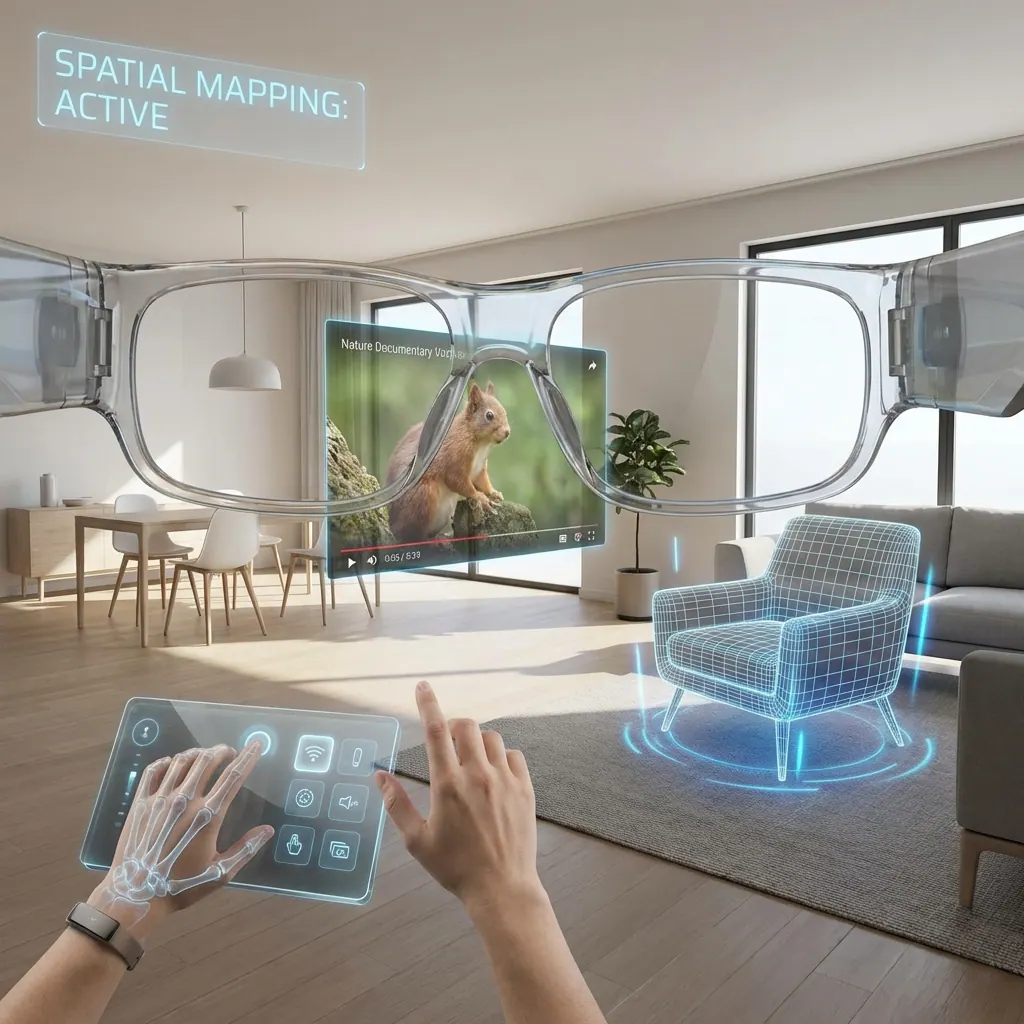 AR/VR Spatial Computing and 3D Asset Annotation Interface