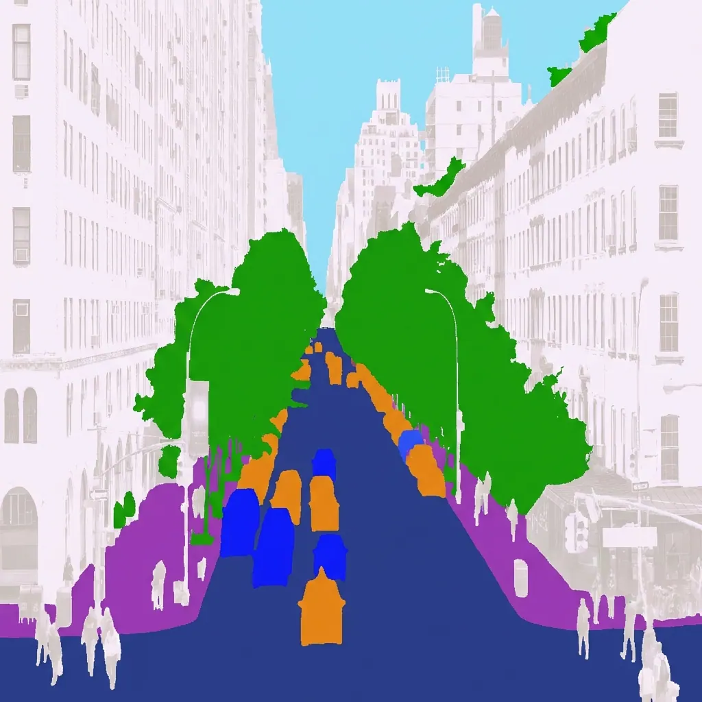 Semantic Segmentation for AI Perception Systems